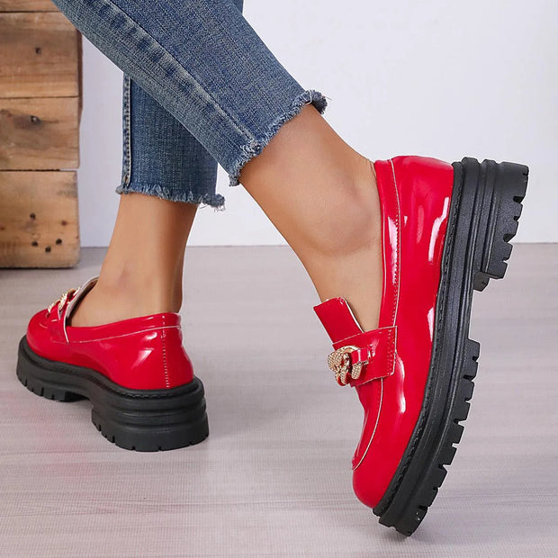 WW | Retro lässiger Stil niedrige Damenschuhe