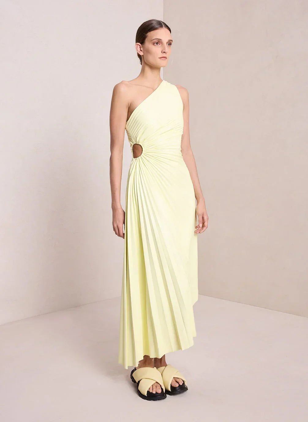 WW | One Shoulder Maxikleid