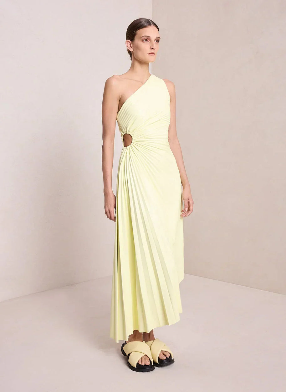 WW | One Shoulder Maxikleid