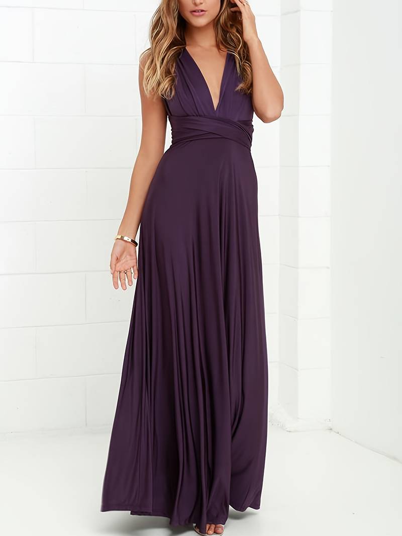 WW | Elegantes wandelbares Maxikleid