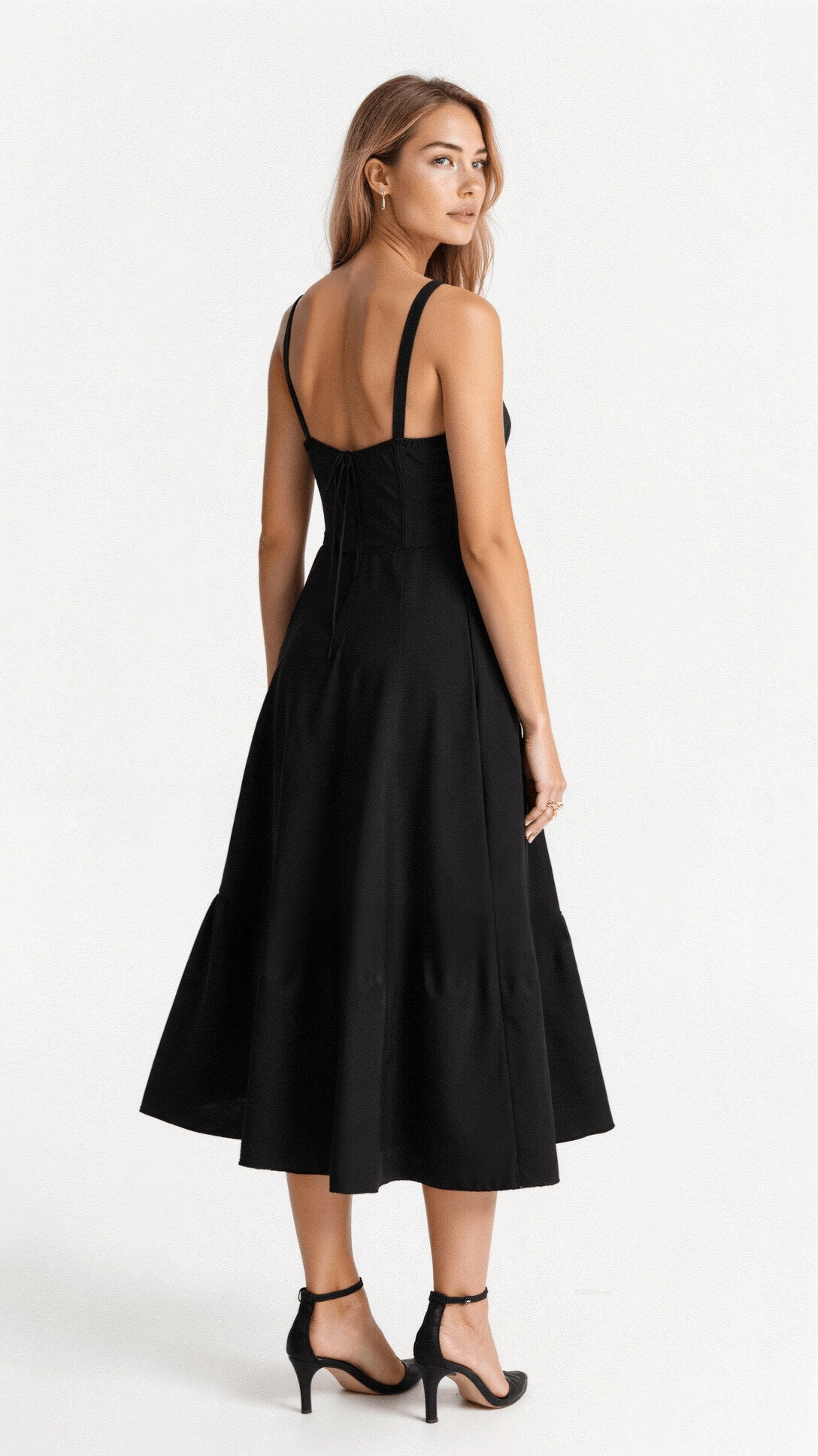WW | Sommerliches Midi Kleid Mit Trägern & Schlitz Luftig, Elegant & Perfekt Für Warme Tage