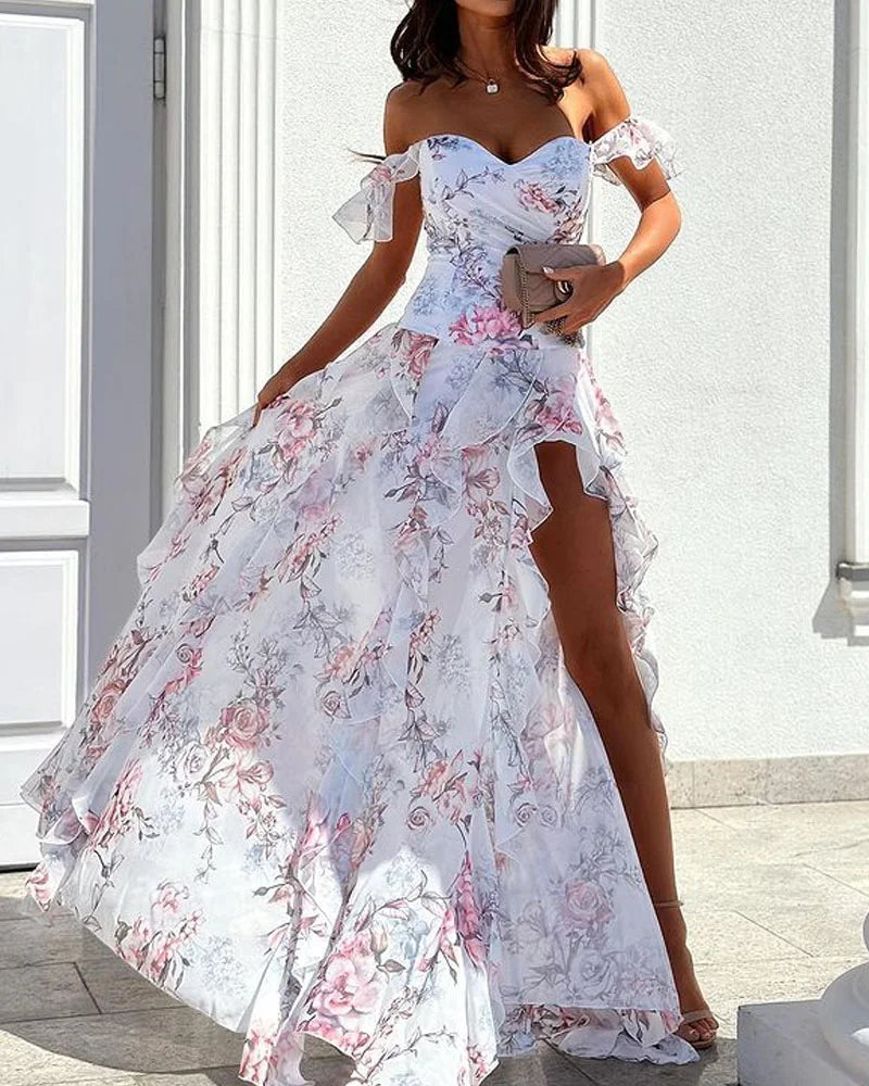 WW | Elegantes Geblümtes Kleid