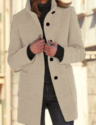 WW | Stilvoller & Eleganter Button-Down-Mantel