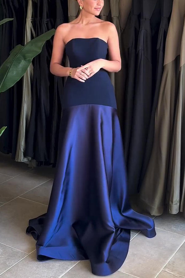 Maxikleid aus Satin