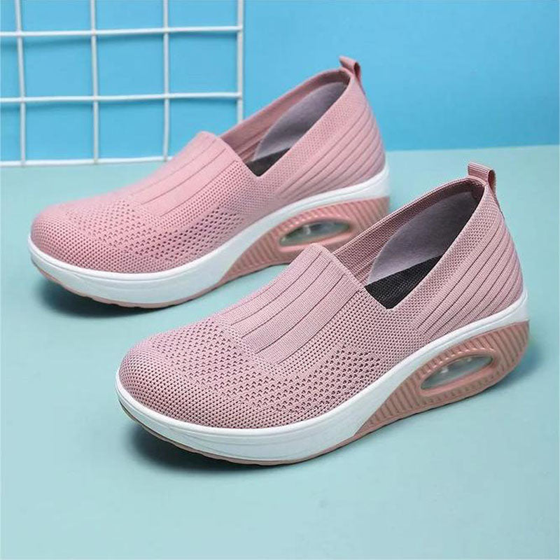 WW | Atmungsaktive Slip on Sneaker Mit Ergonomischer Sohle Für Damen