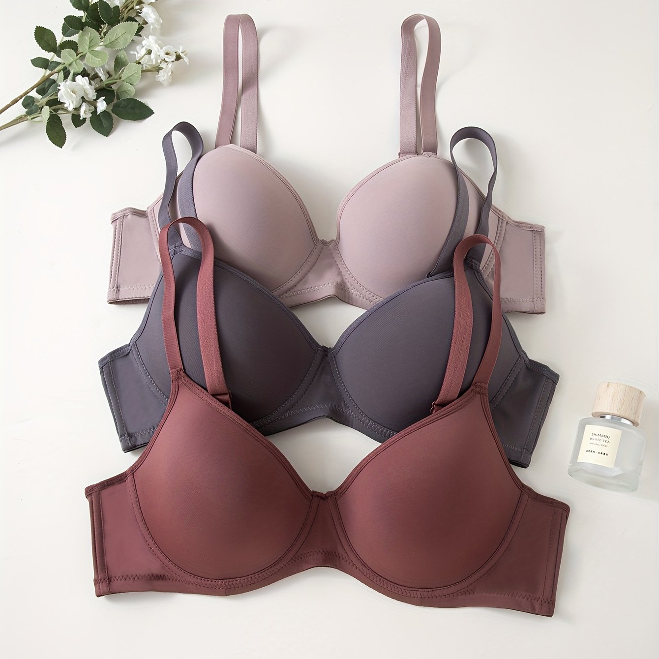 WW | 3 Teilig Nahtlos Anti Ablehnung Push up Bh