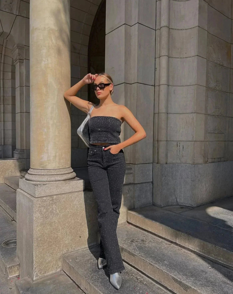 WW | Jeans Mit Glitter Für Einen Funkelnden Look