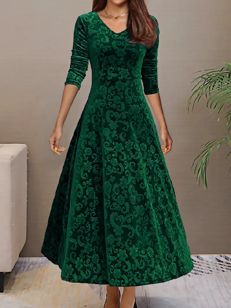 WW - Elegantes ausgestelltes A-Linien-Kleid