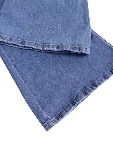 Holly | Vintage taillierte Flare-Jeans