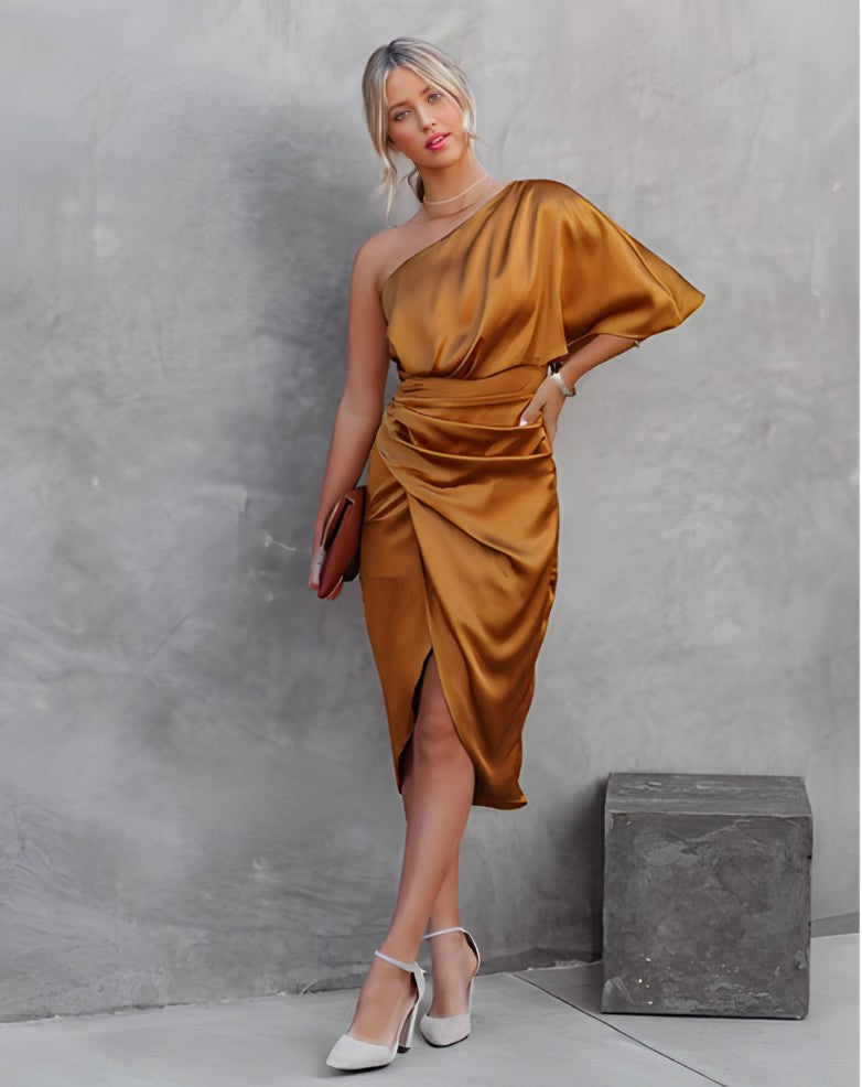 WW | Seiden Partykleid