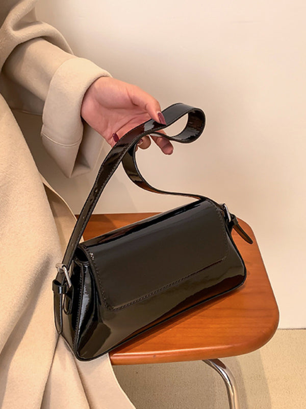 WW | Mode Kleine Hochglanz-handtasche