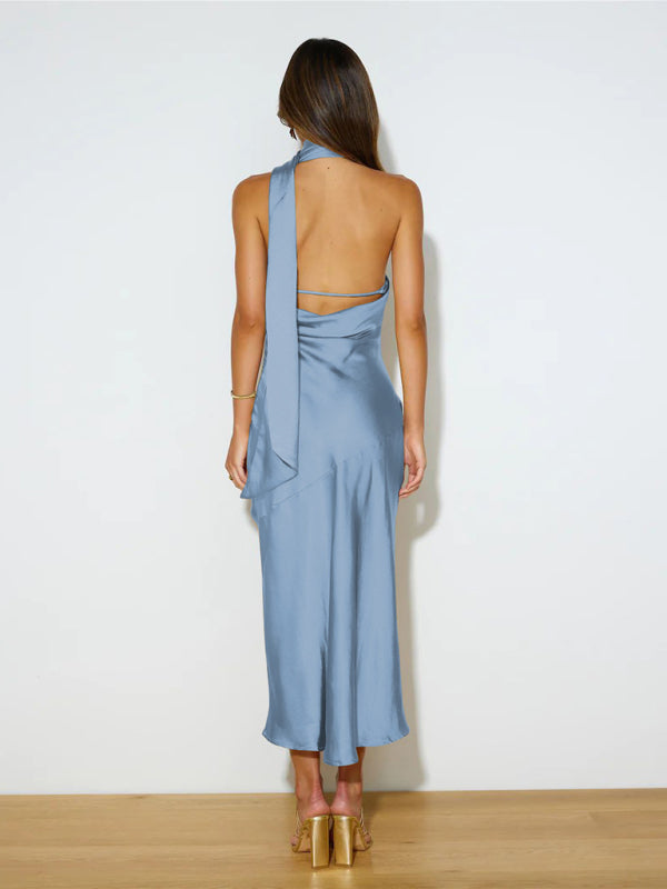 WW | Vibrant Halter-Midi-Kleid