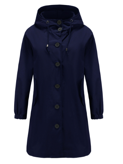 W&W Wasserdichte Jacke mit Kapuze