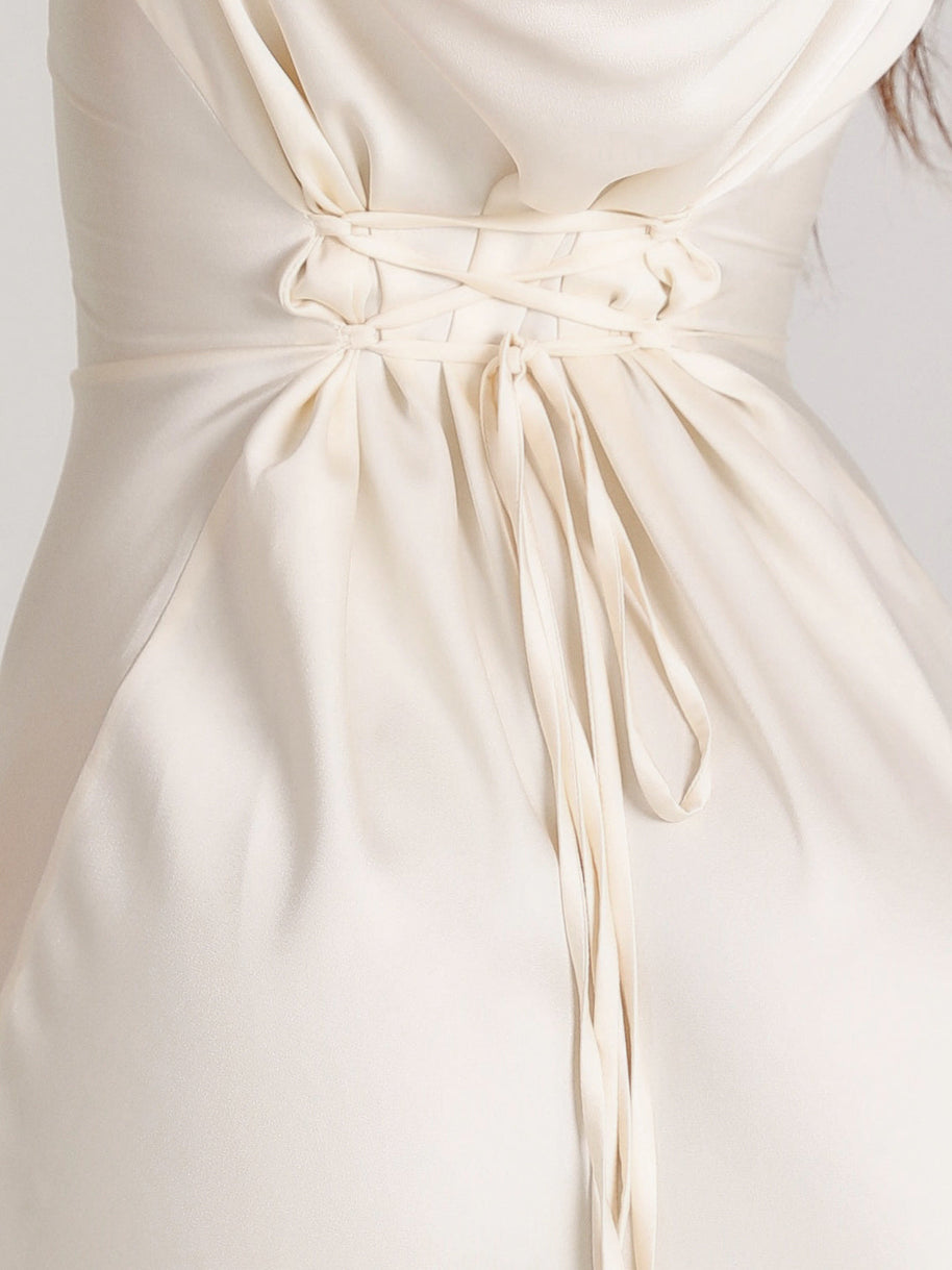 WW | Leichte Maxikleid mit Romantischem Schnitt
