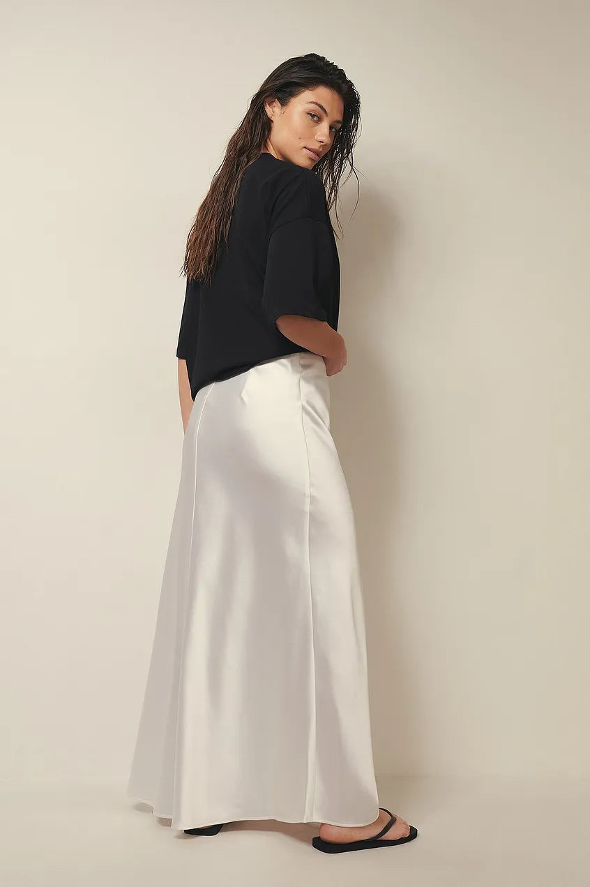 WW | Satinrock Mit Hoher Taille Anna