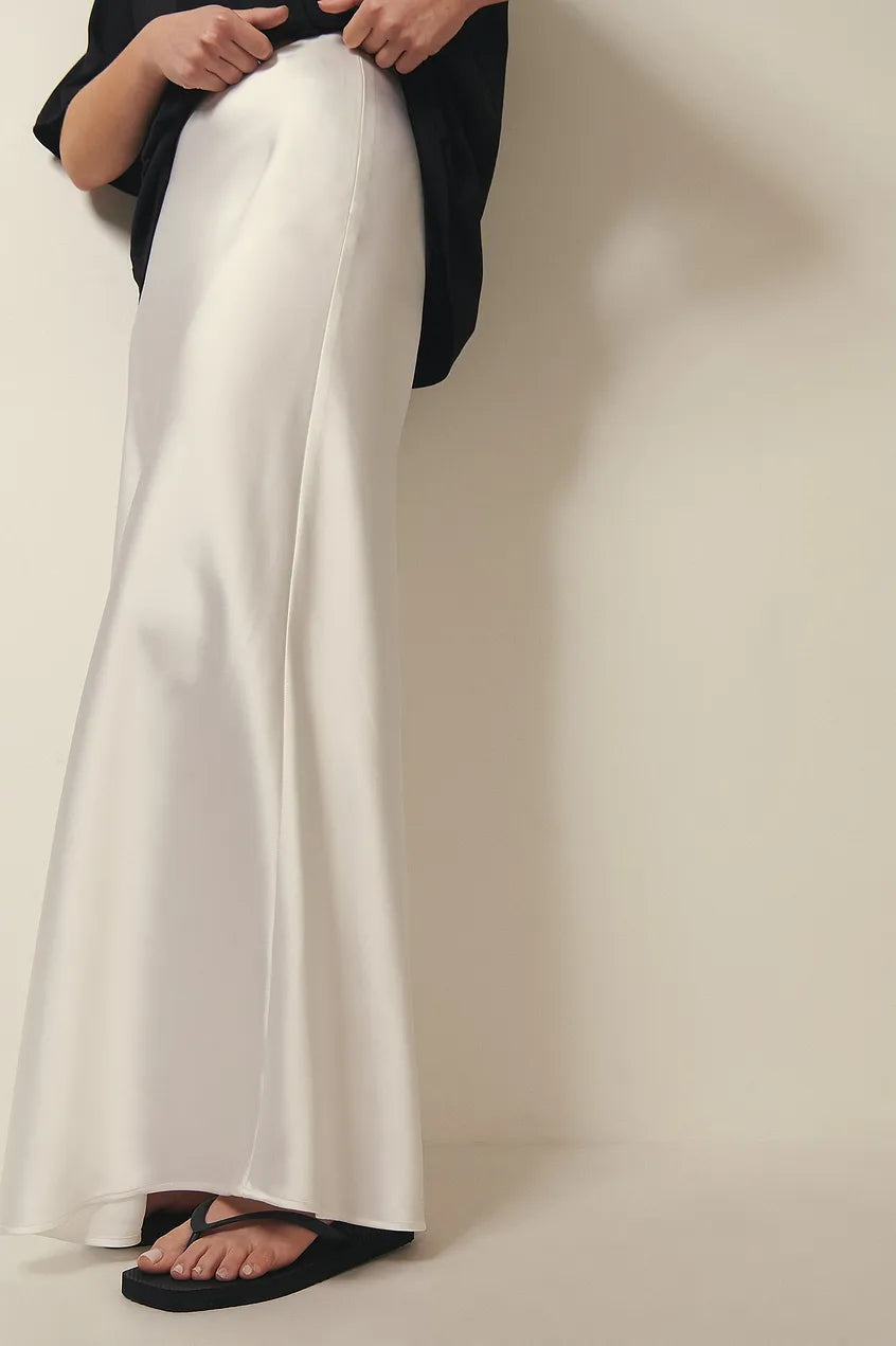 WW | Satinrock Mit Hoher Taille Anna