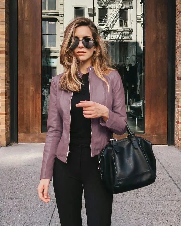 WW | Blouson Leder Geschneiderte Eleganz und Charakter