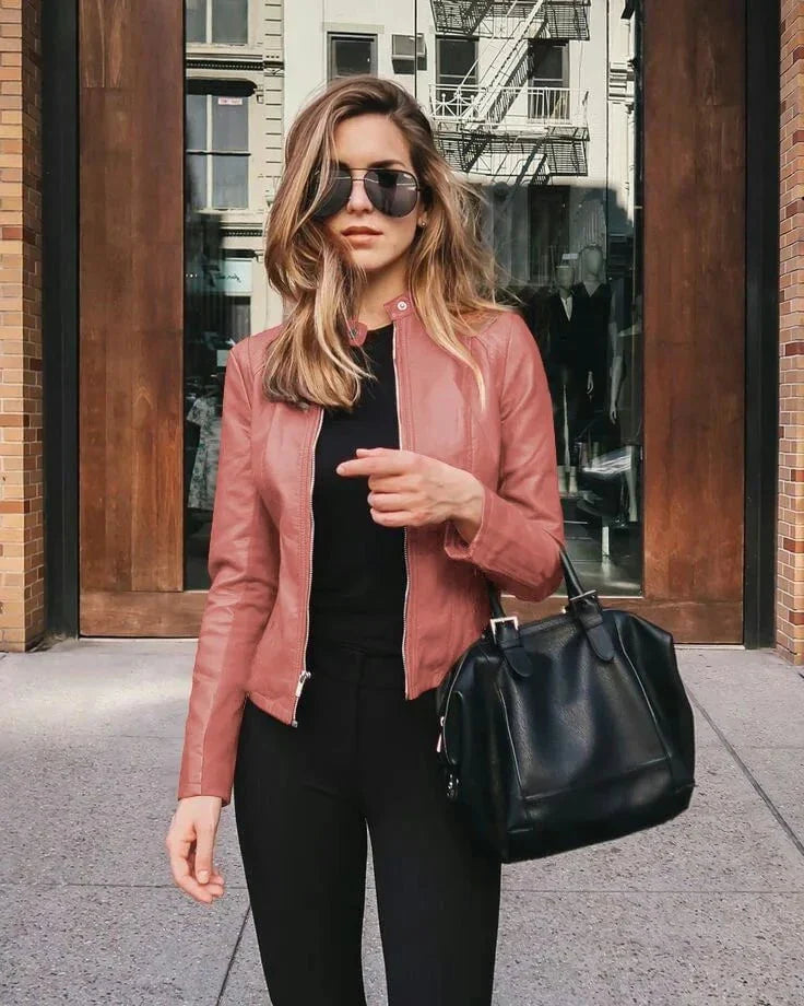 WW | Blouson Leder Geschneiderte Eleganz und Charakter
