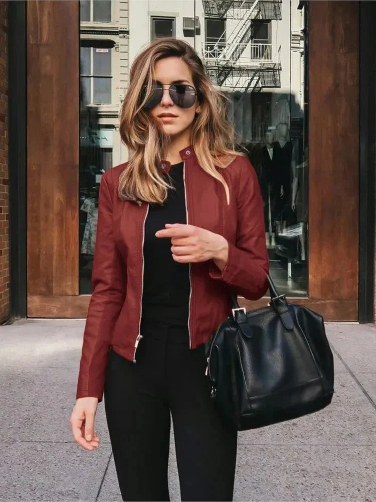 WW | Blouson Leder Geschneiderte Eleganz und Charakter