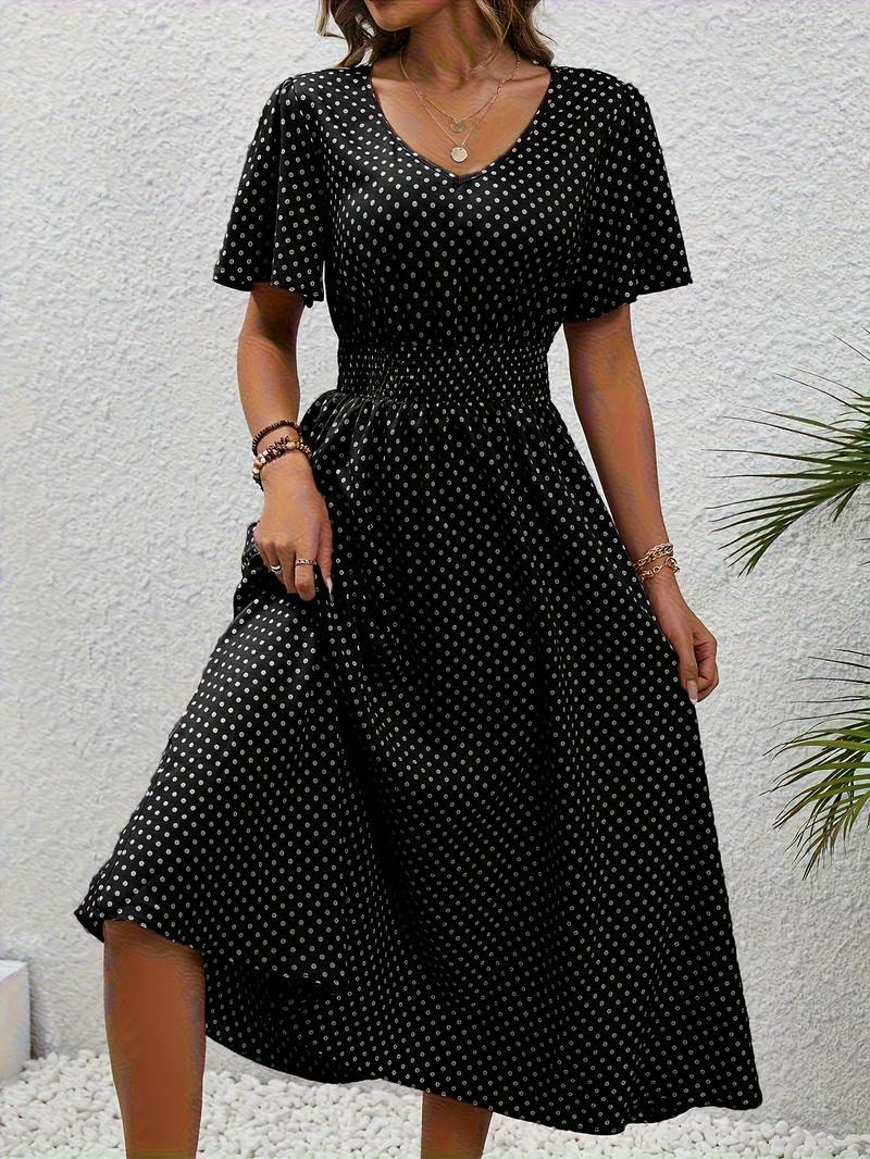WW | Luftiges Midi Sommerkleid Schick
