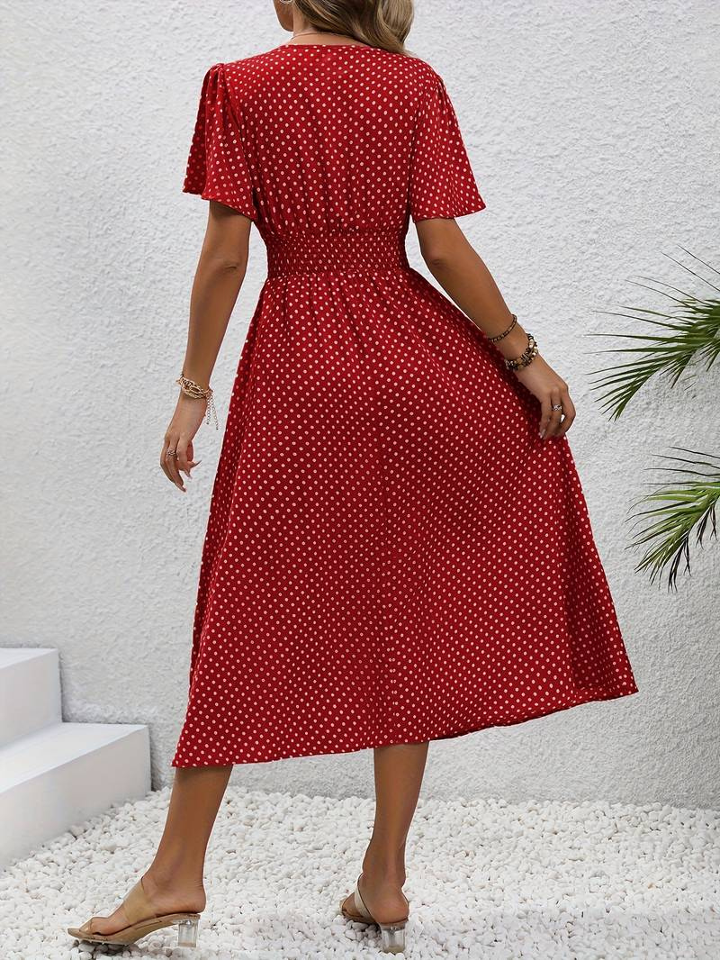 WW | Luftiges Midi Sommerkleid Schick