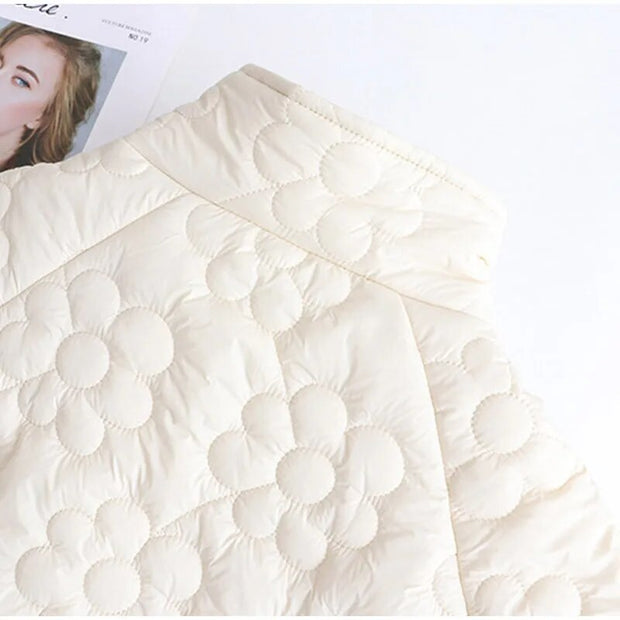 warm wattierte Jacke, Elegant