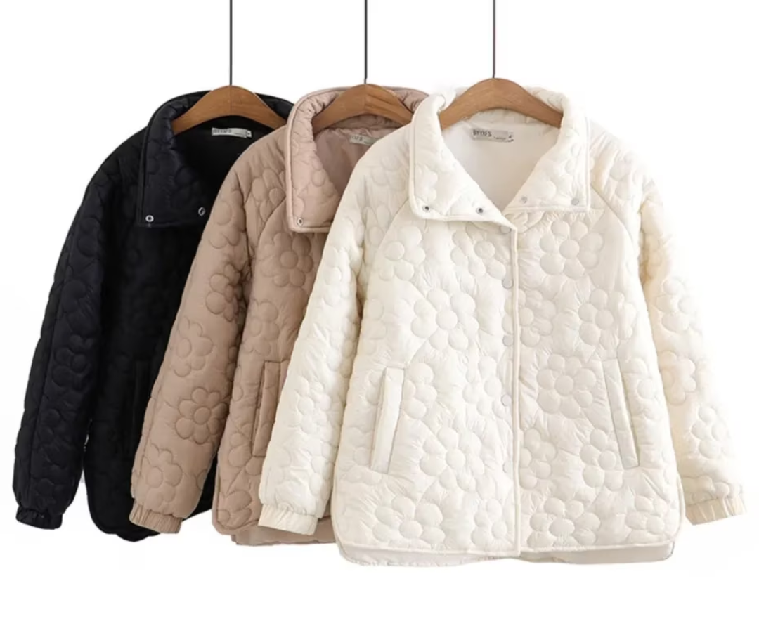 warm wattierte Jacke, Elegant