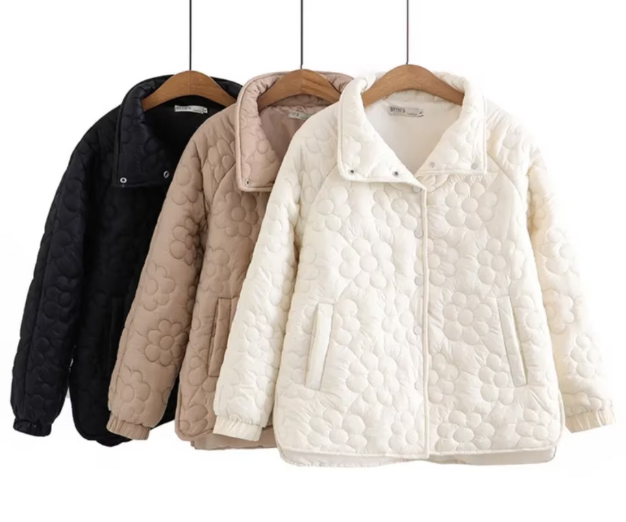 warm wattierte Jacke, Elegant