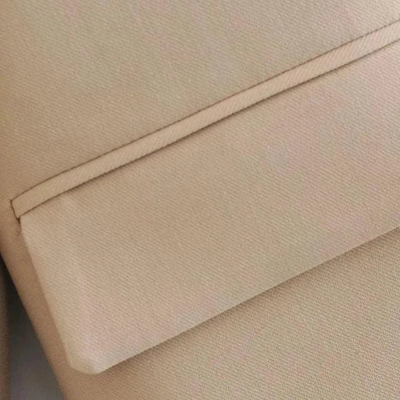 WW | Lockere Blazer Damen - Freizeit - Unifarben