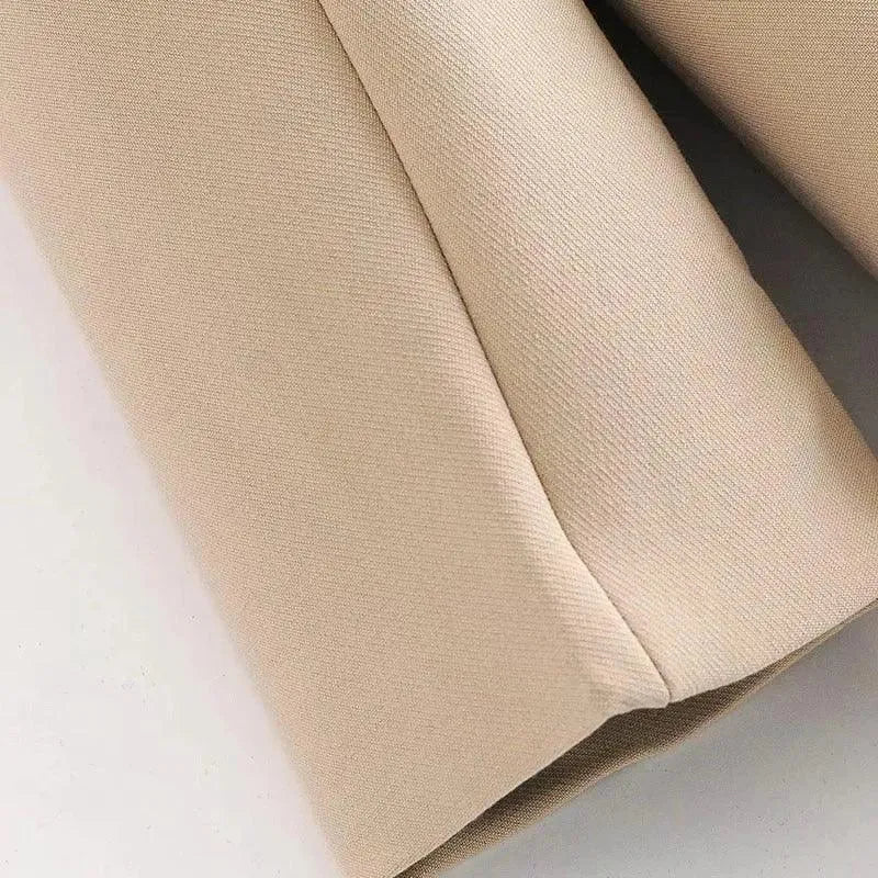 WW | Lockere Blazer Damen - Freizeit - Unifarben