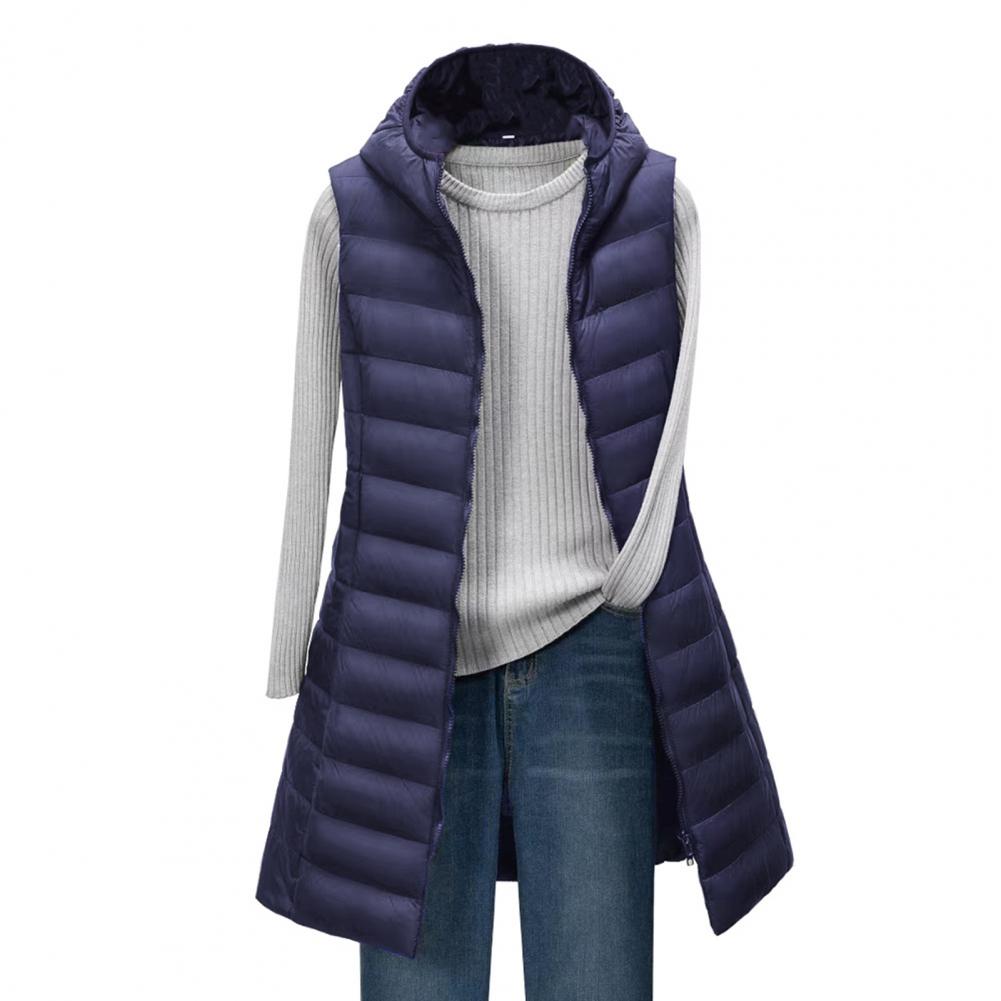 WW Langer Bodywarmer | Bequeme, elegante, länger gefütterte Jacke