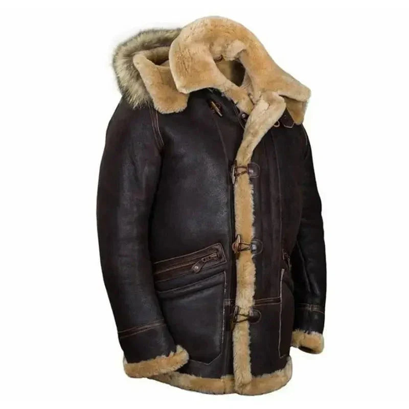 WW | Stylische Lederjacke Für Herren