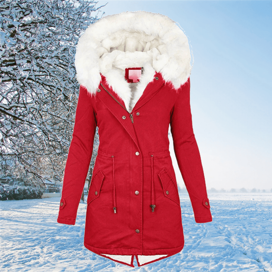 WW | Winterjacke Mit Pelzkragen Für Damen