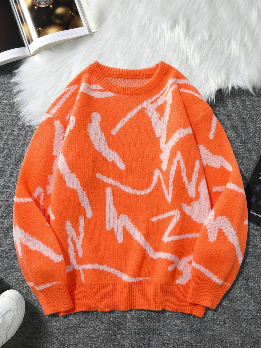 WW | Men's Graphic Print Sweater
