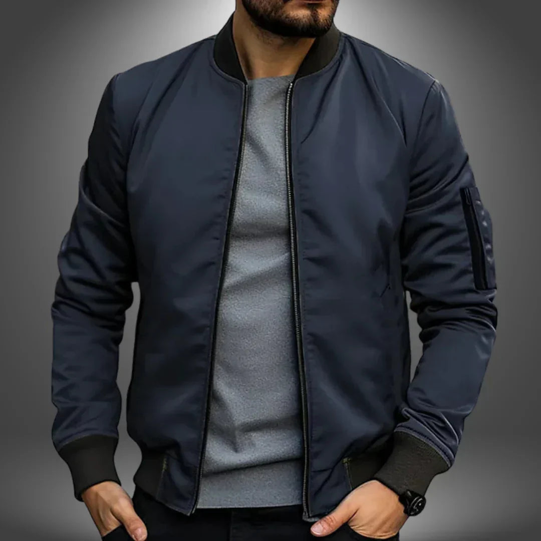 WW | Herren Leichte Bomberjacke – Lässiger Windbreaker