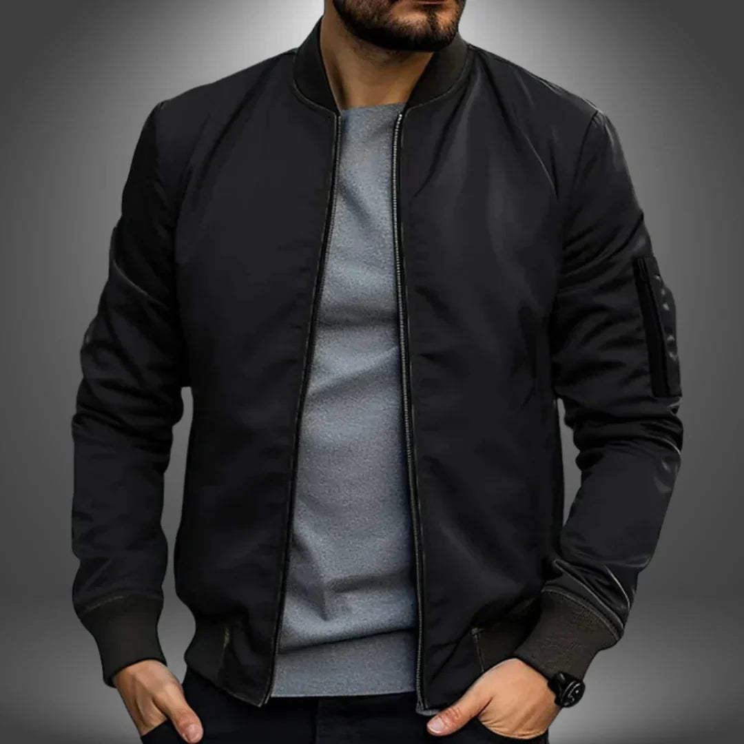 WW | Herren Leichte Bomberjacke – Lässiger Windbreaker