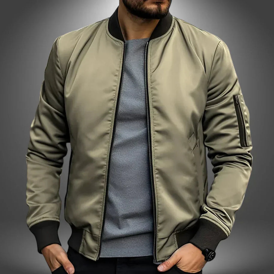 WW | Herren Leichte Bomberjacke – Lässiger Windbreaker