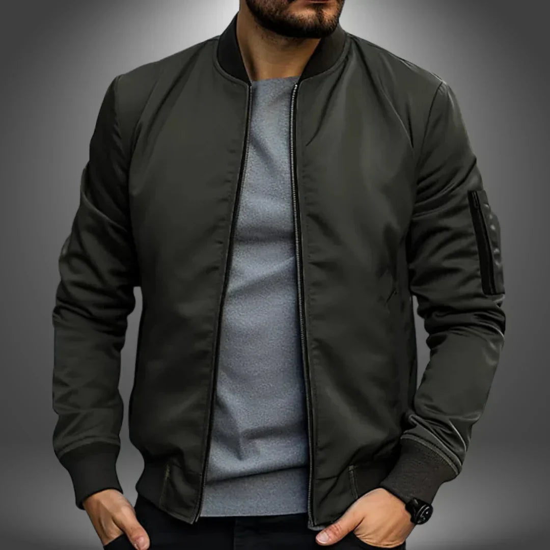WW | Herren Leichte Bomberjacke – Lässiger Windbreaker