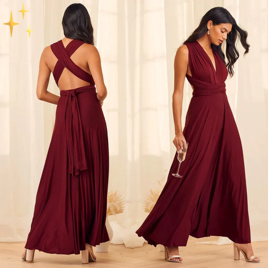 WW | Ärmelloses Damen Maxikleid