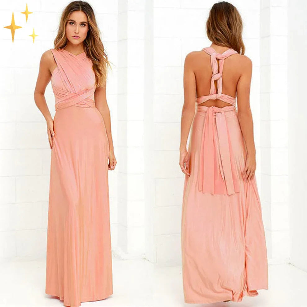 WW | Ärmelloses Damen Maxikleid