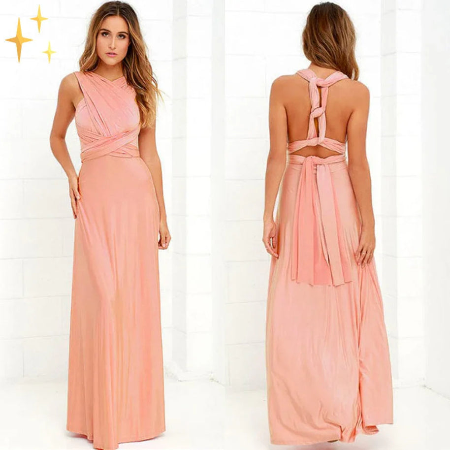 WW | Ärmelloses Damen Maxikleid