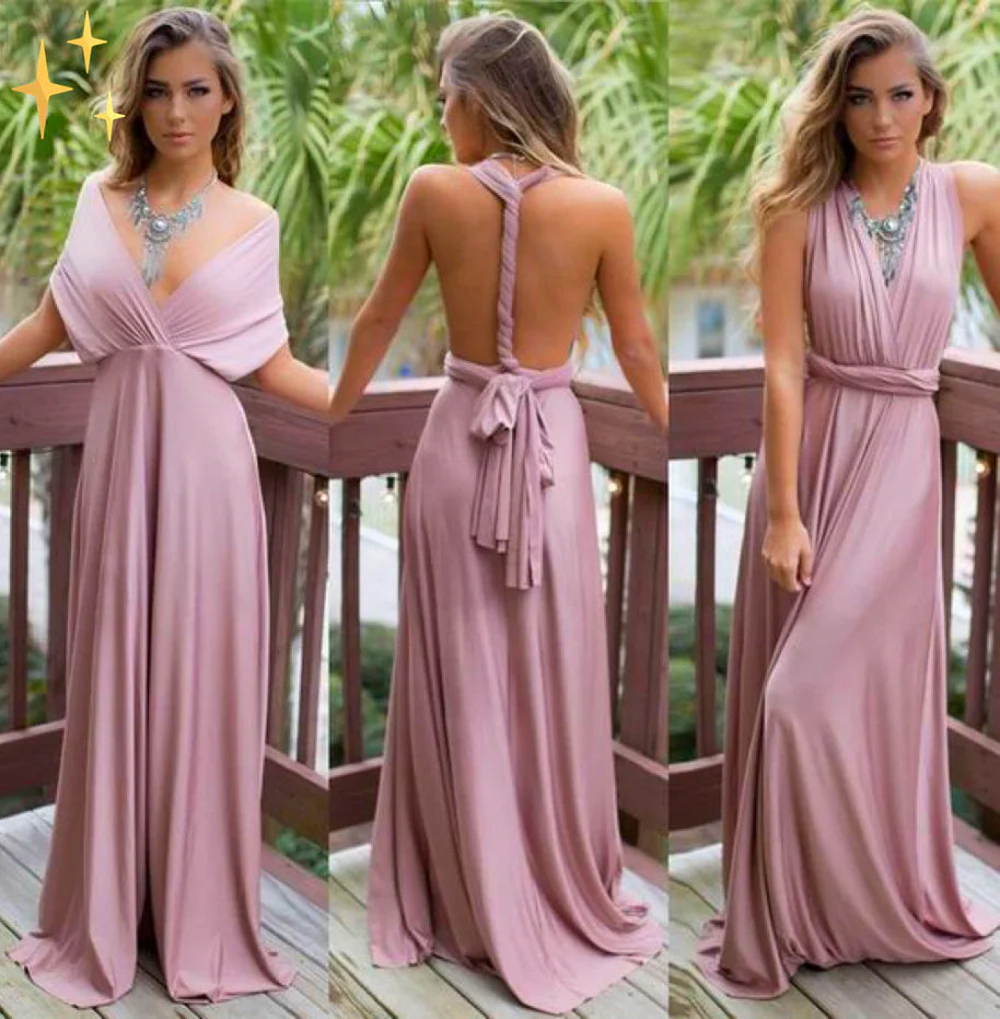 WW | Ärmelloses Damen Maxikleid