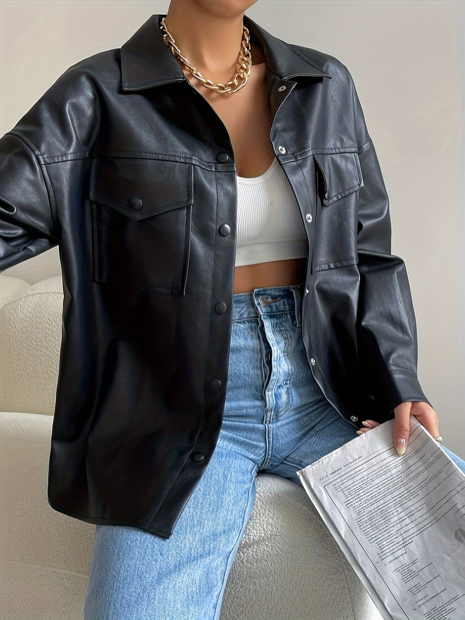 WW | Stylische Lederjacke Für Herren