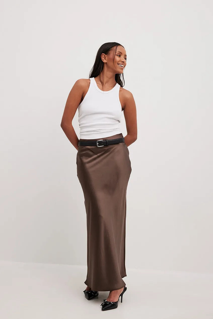 WW | Satinrock Mit Hoher Taille Anna