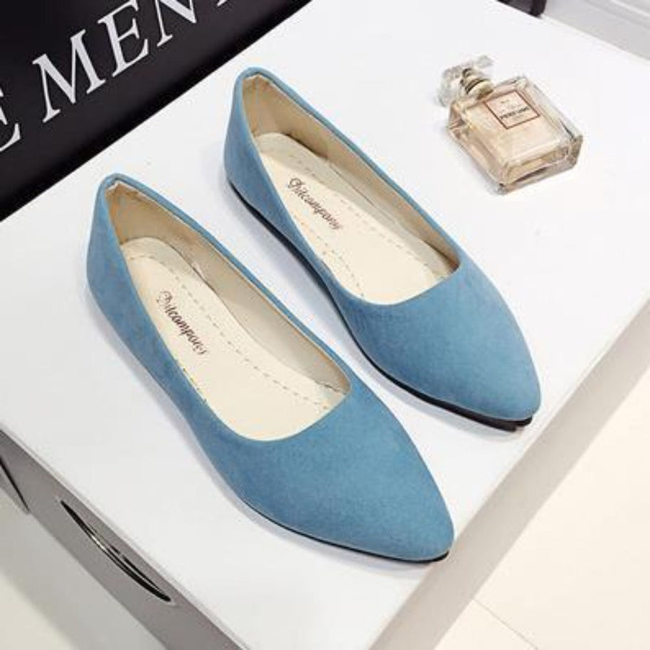 WW | Perlen Flache Schicke Schuhe