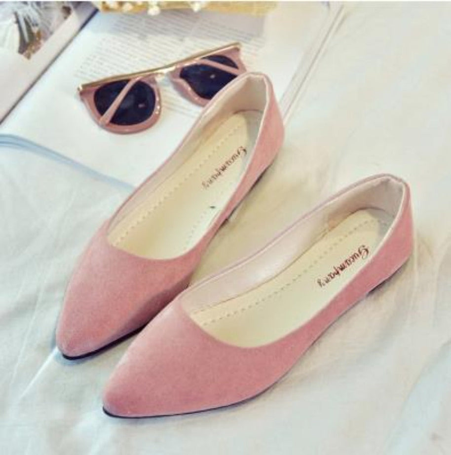 WW | Perlen Flache Schicke Schuhe