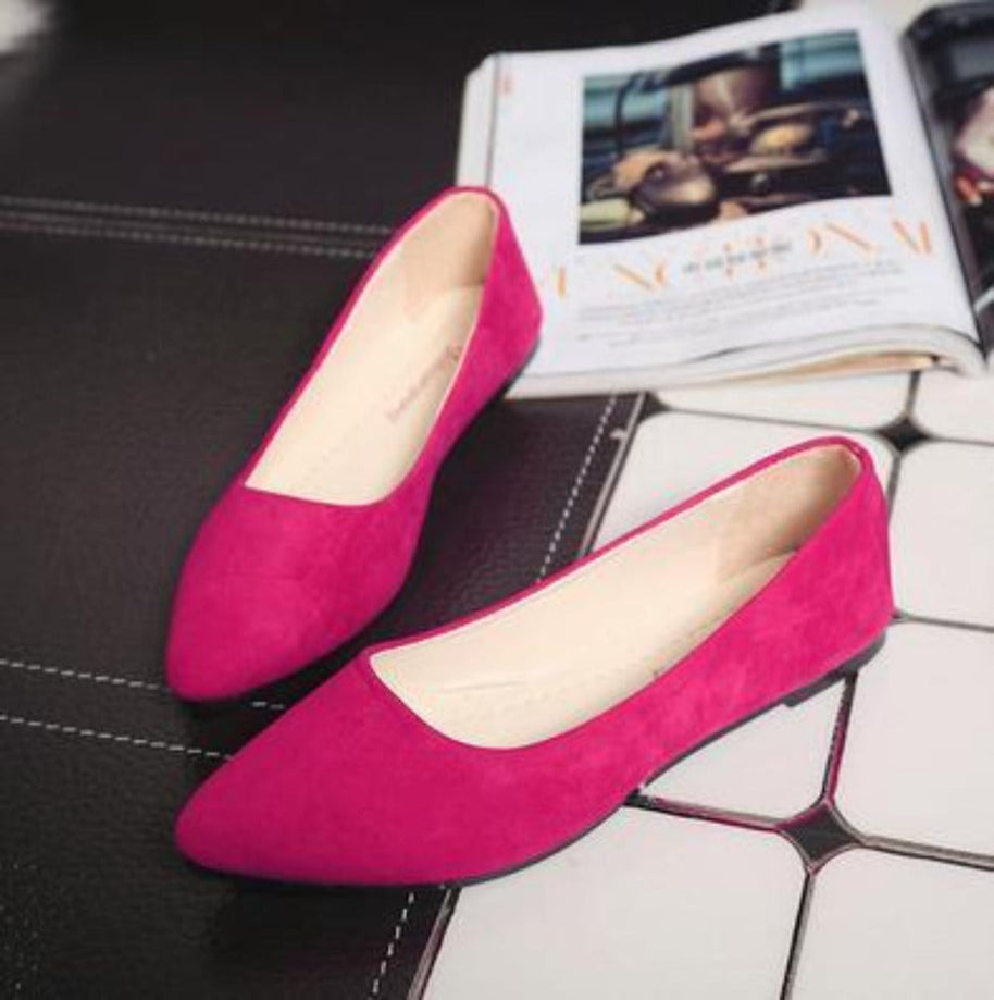 WW | Perlen Flache Schicke Schuhe