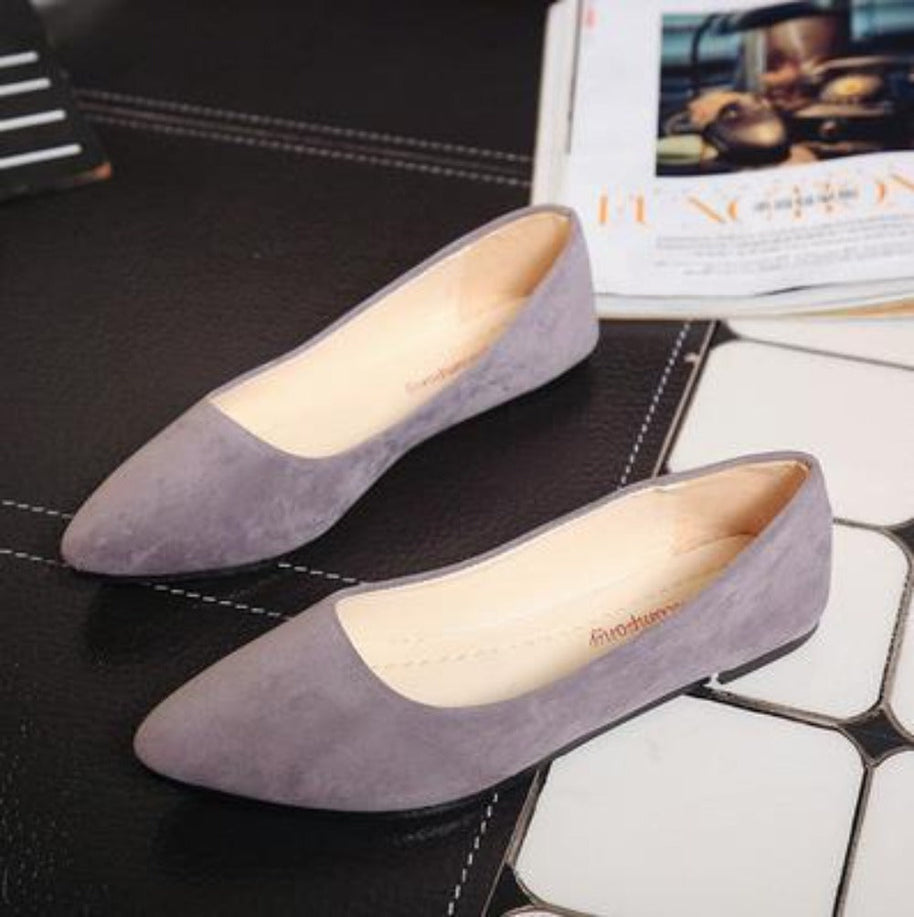 WW | Perlen Flache Schicke Schuhe