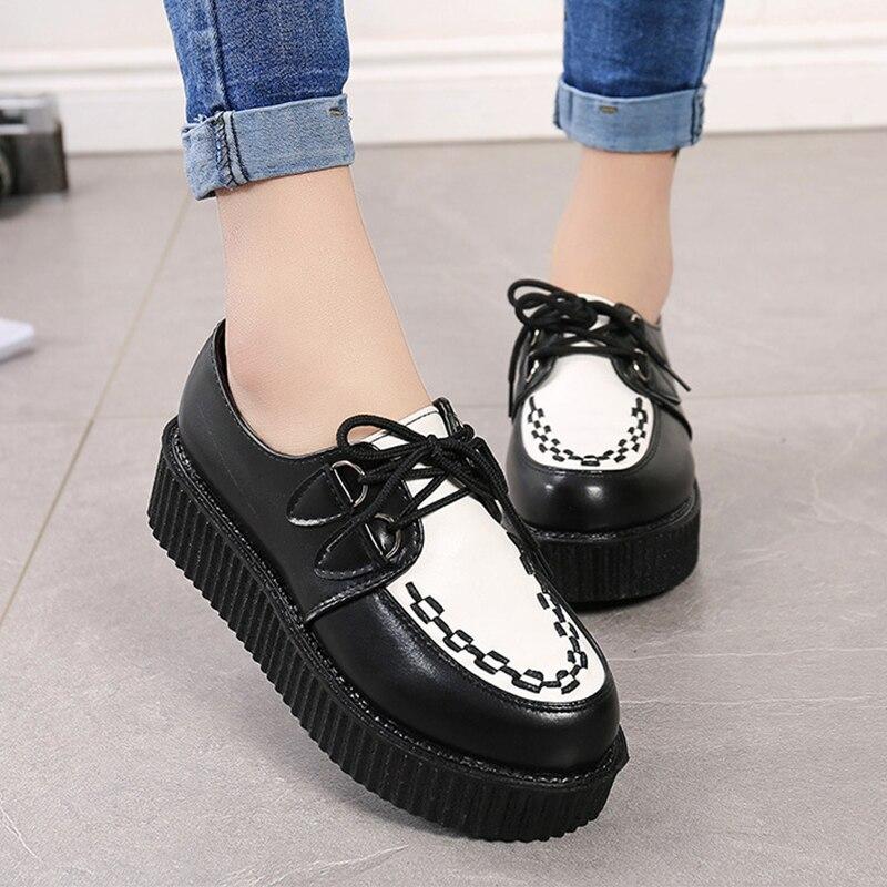 WW | Plattform Wildleder Schnür Creepers