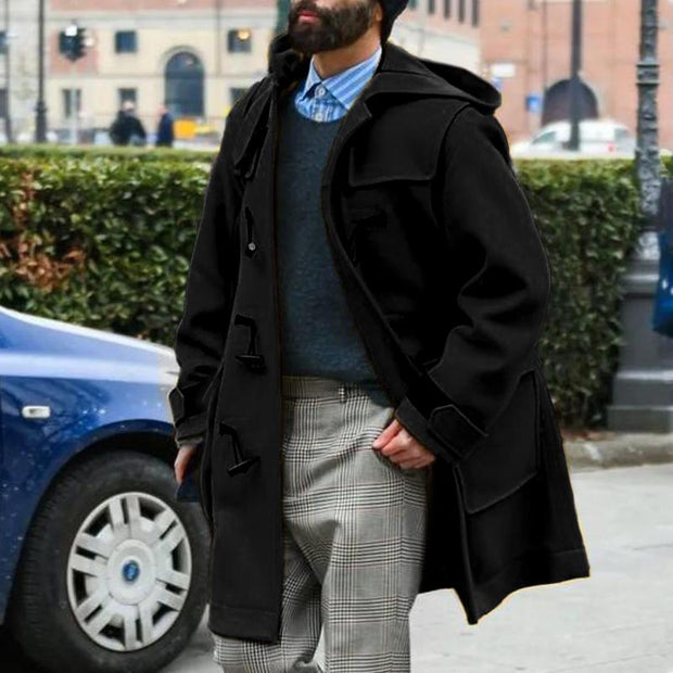 WW | Wärmer längerer Mantel für die kalten Monate für Männer